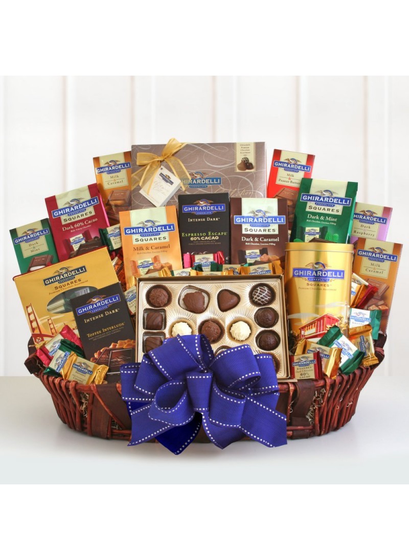 Ghirardelli Ultimate Indulgence Gift Basket