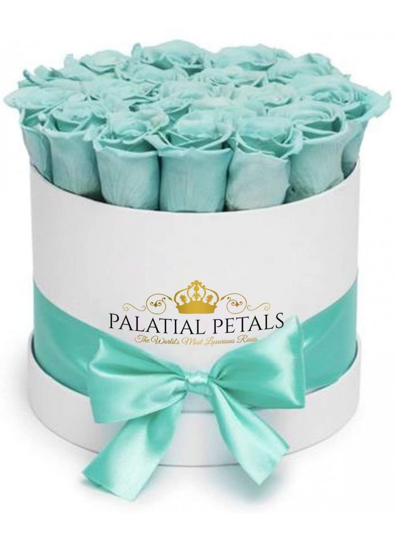 PALATIAL PETALS Tiffany Blue Roses That Last A Yea...