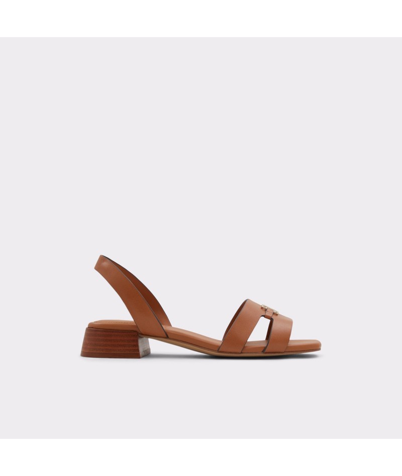 New Jinane Sling back heeled sandal - Block heel